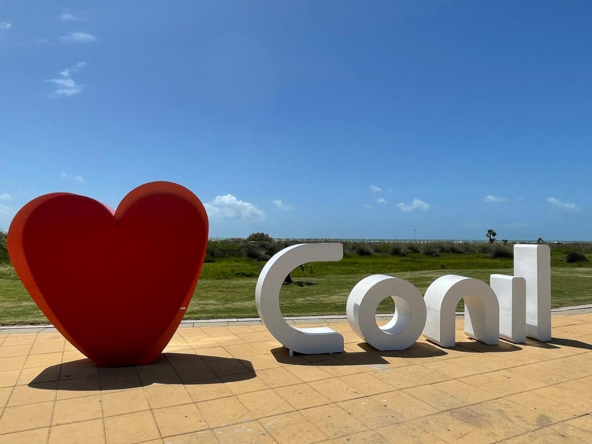 Апартаменты Atico Premium Conil Con 2 Terrazas, Parking, Piscina, Aire Ac Y Wifi -Solo Familias Y Parejas- Кониль-де-ла-Фронтера Экстерьер фото