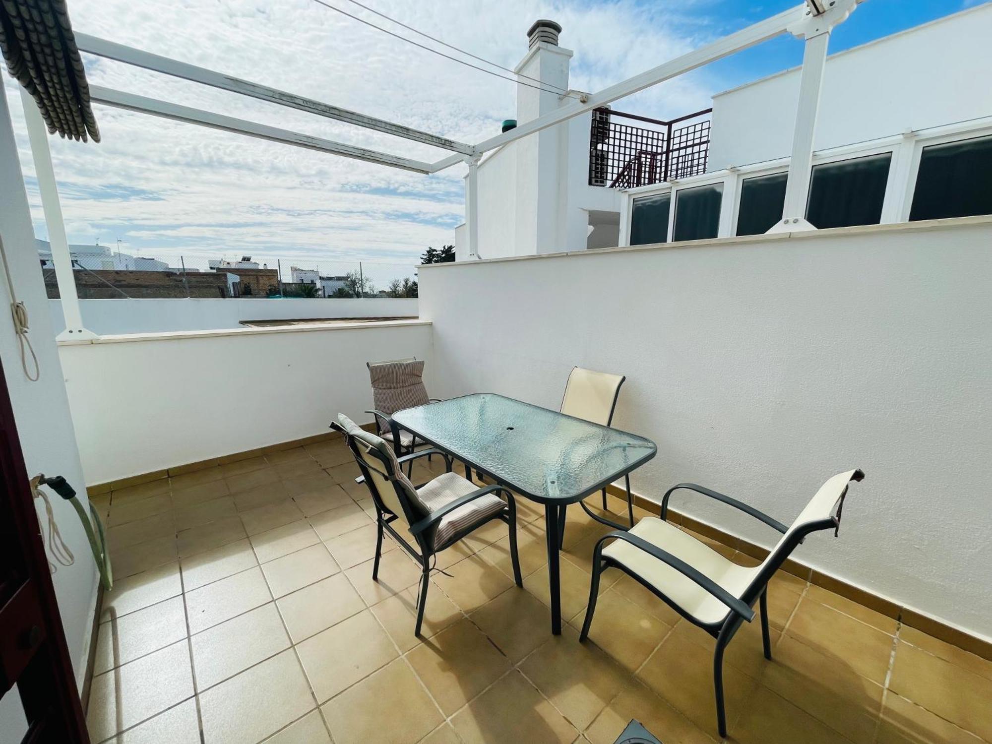 Апартаменты Atico Premium Conil Con 2 Terrazas, Parking, Piscina, Aire Ac Y Wifi -Solo Familias Y Parejas- Кониль-де-ла-Фронтера Экстерьер фото